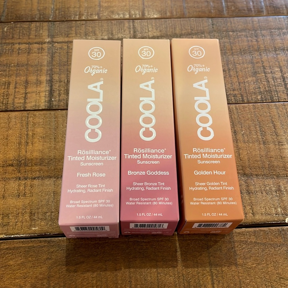 NIB COOLA Rosilliance Tinted Moisturizer SPF 30